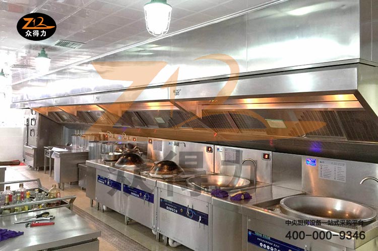 油煙凈化一體機客戶案例 眾得力廚具 一站式采購平臺